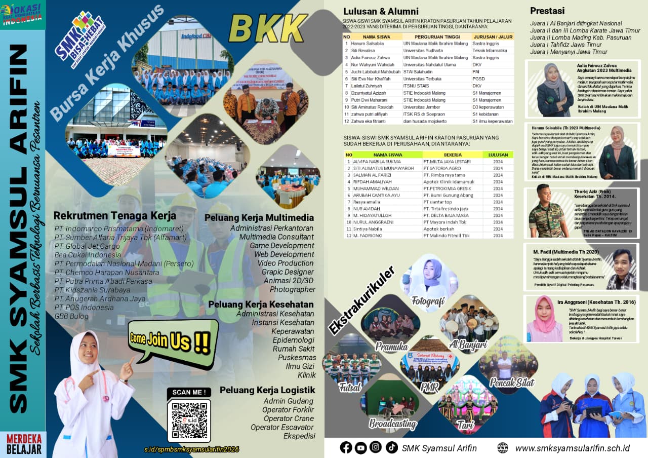 Brosur SPMB SMK Syamsul Arifin Halaman 2