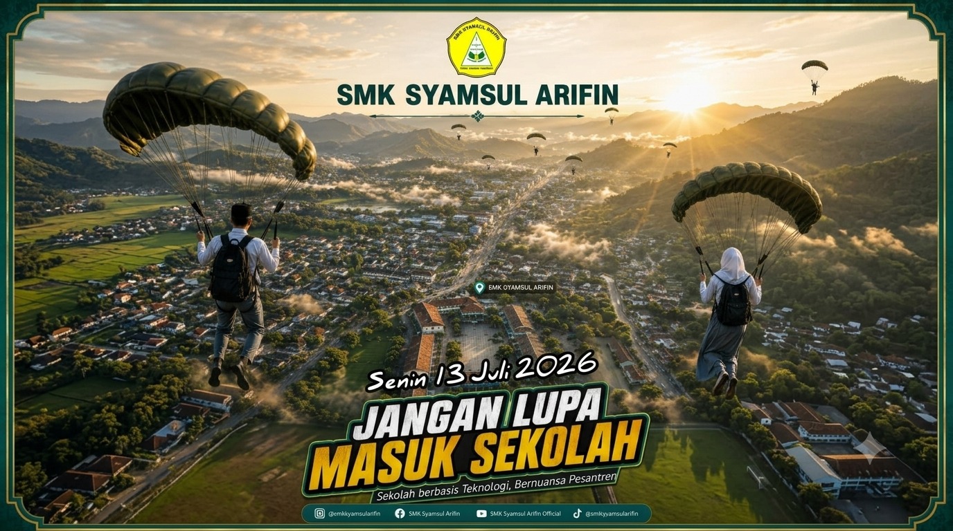 Gas Pol Sambut Tahun Ajaran Baru: Panduan Persiapan untuk Siswa SMK Syamsul Arifin!